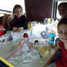 Lunch in dining car